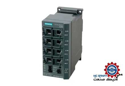 خرید سوئیچ شبکه اسکالانس زیمنس مدل 6GK5108-0BA00-2AA3