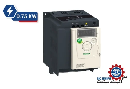 خرید اینورتر تک فاز 0.75KW سری ATV12 اشنایدر مدل ATV12H075F1