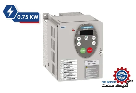 خرید اینورتر سه فاز 0.75KW سری ATV21 اشنایدر مدل ATV21H075M3X